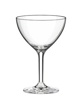 Clear Crystal Coupe Glass - Clear Stemware by Rona